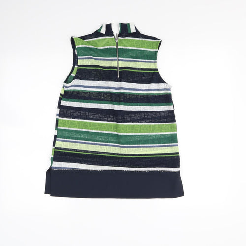 Preworn Womens Multicoloured Striped  Basic Tank Size 8