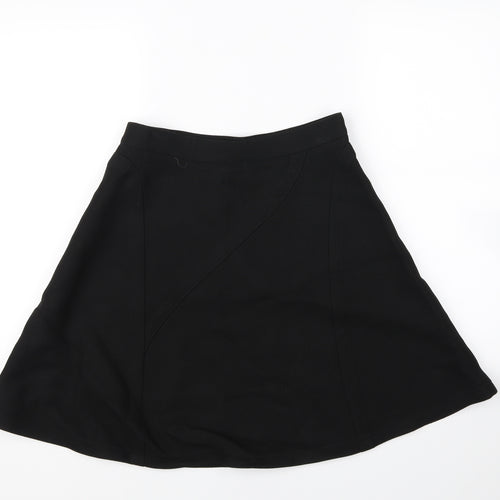 H&M Womens Black   Flare Skirt Size 6