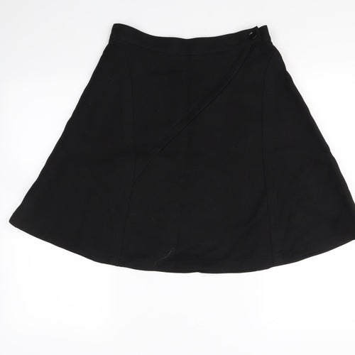 H&M Womens Black   Flare Skirt Size 6