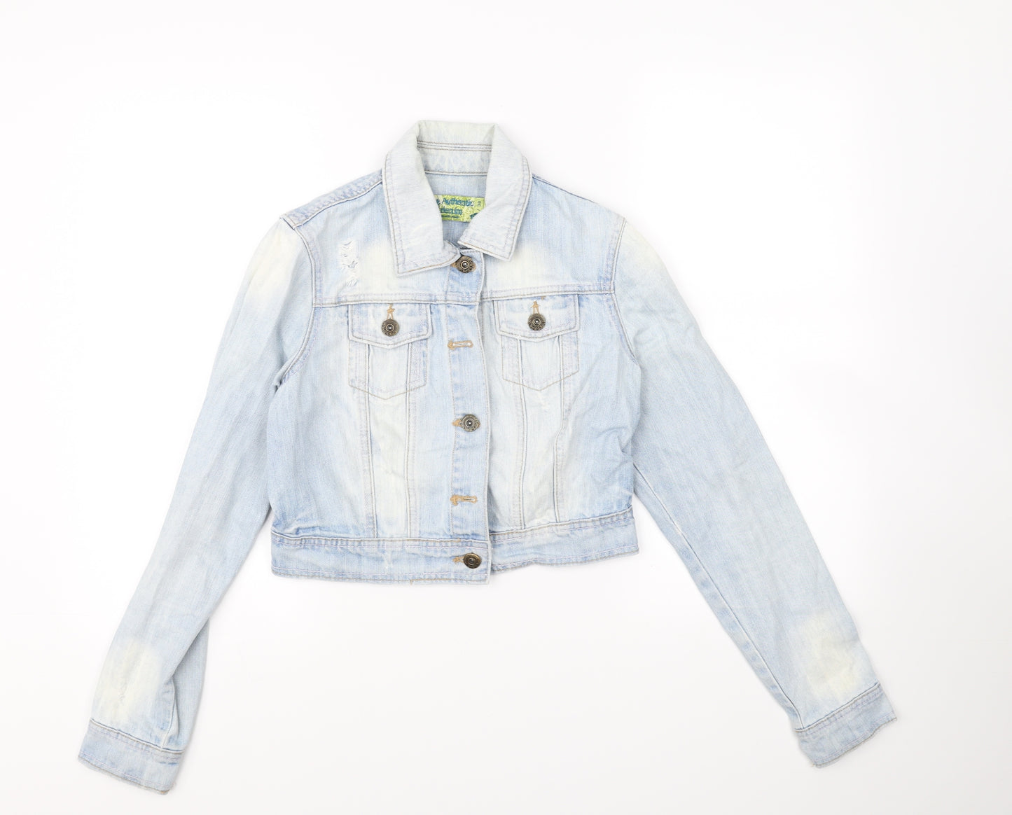 Authentic Womens Blue  Denim Jacket  Size 10