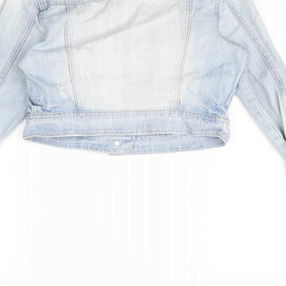 Authentic Womens Blue  Denim Jacket  Size 10