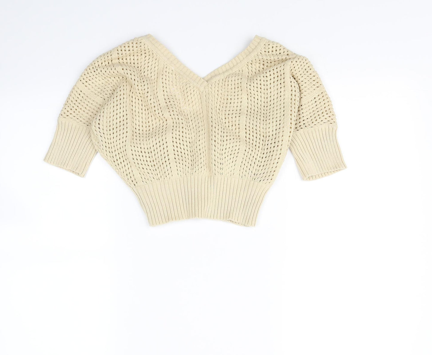 New Look Womens Beige   Cardigan Jumper Size 10