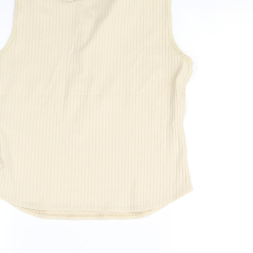Principles Womens Beige   Cropped Tank Size 12