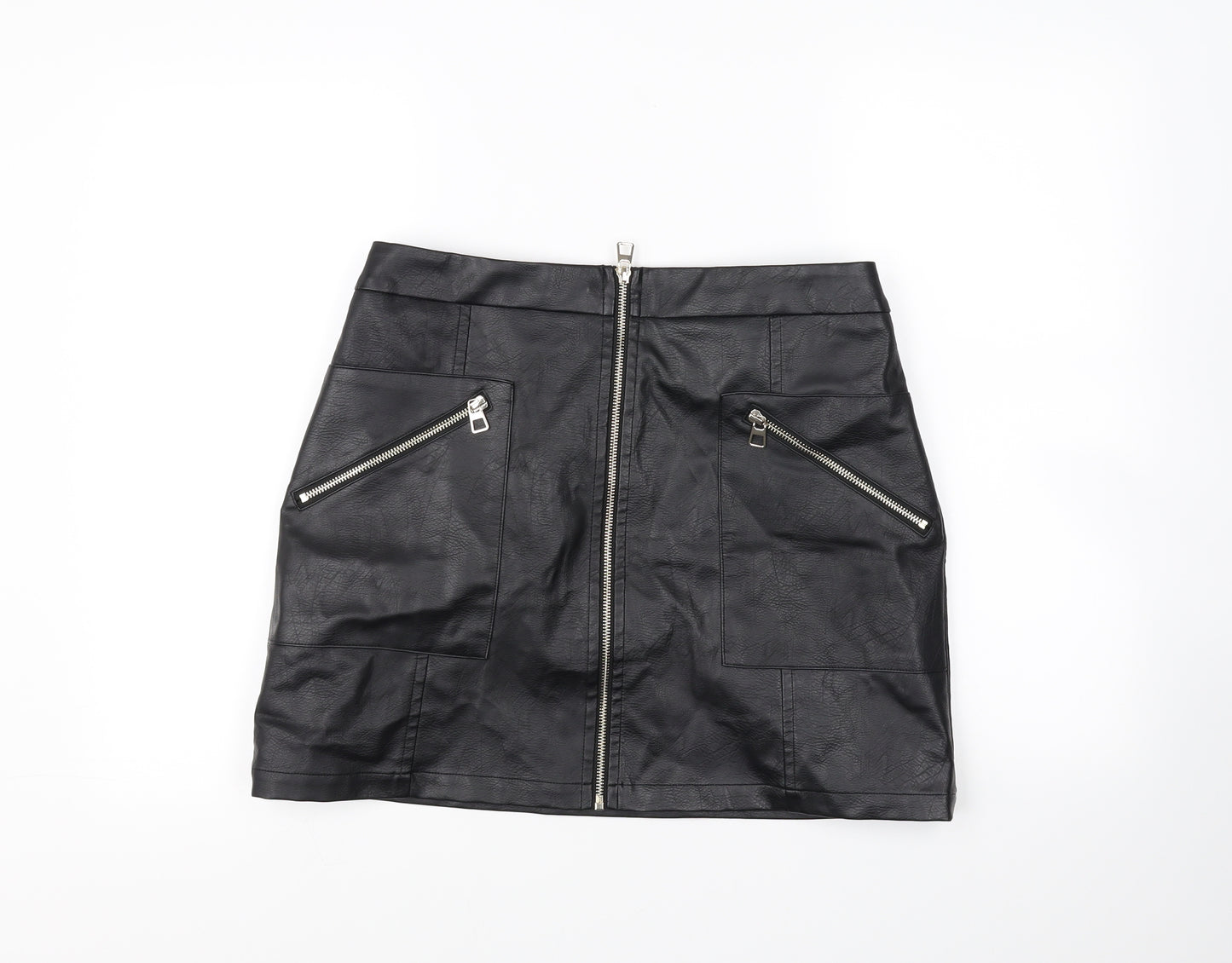 F&F Womens Black   Mini Skirt Size 12