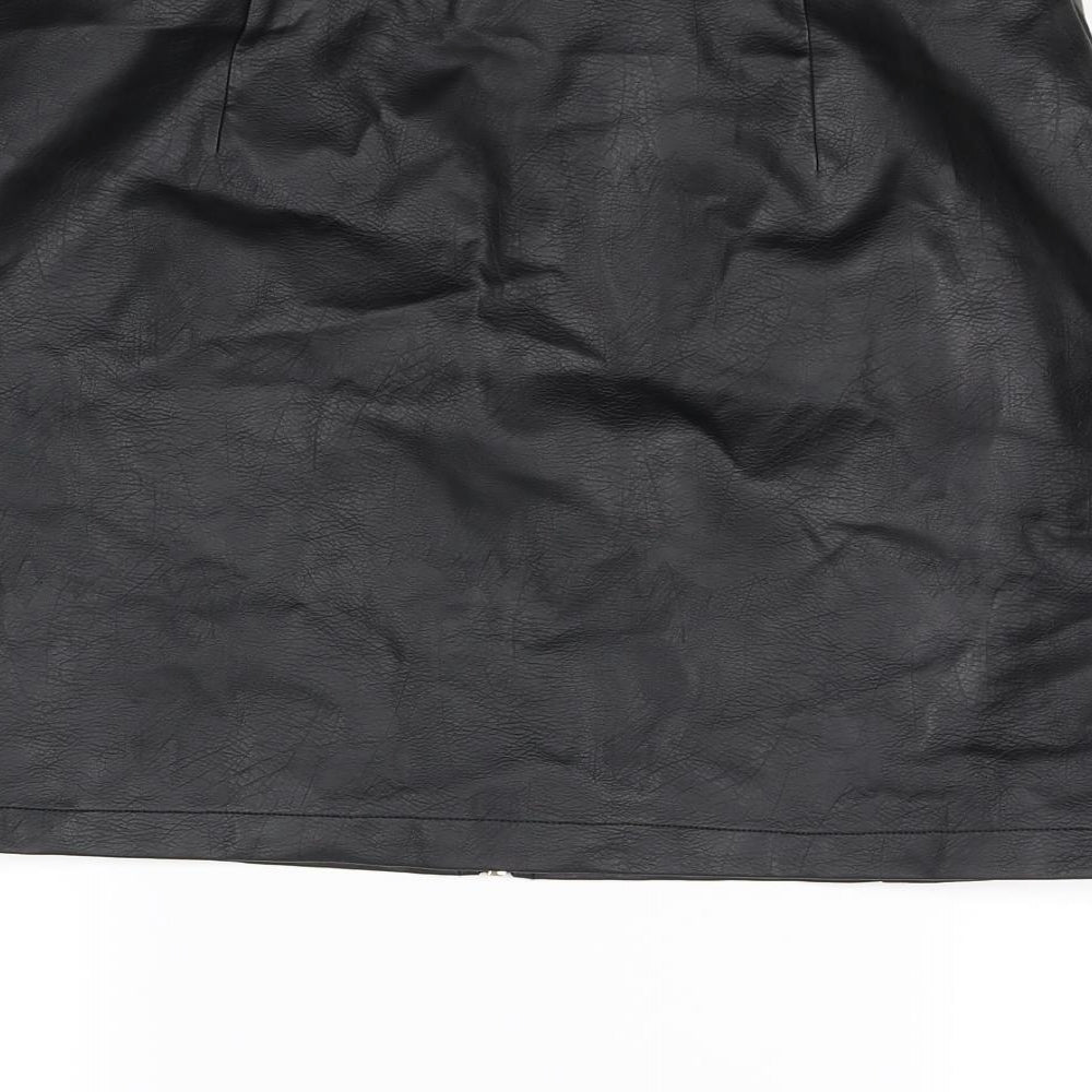 F&F Womens Black   Mini Skirt Size 12