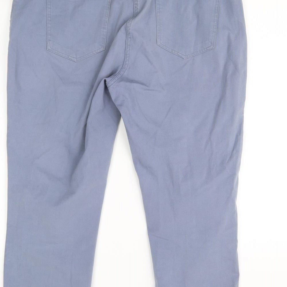 Maine Womens Blue   Cropped Jeans Size 14 L23 in