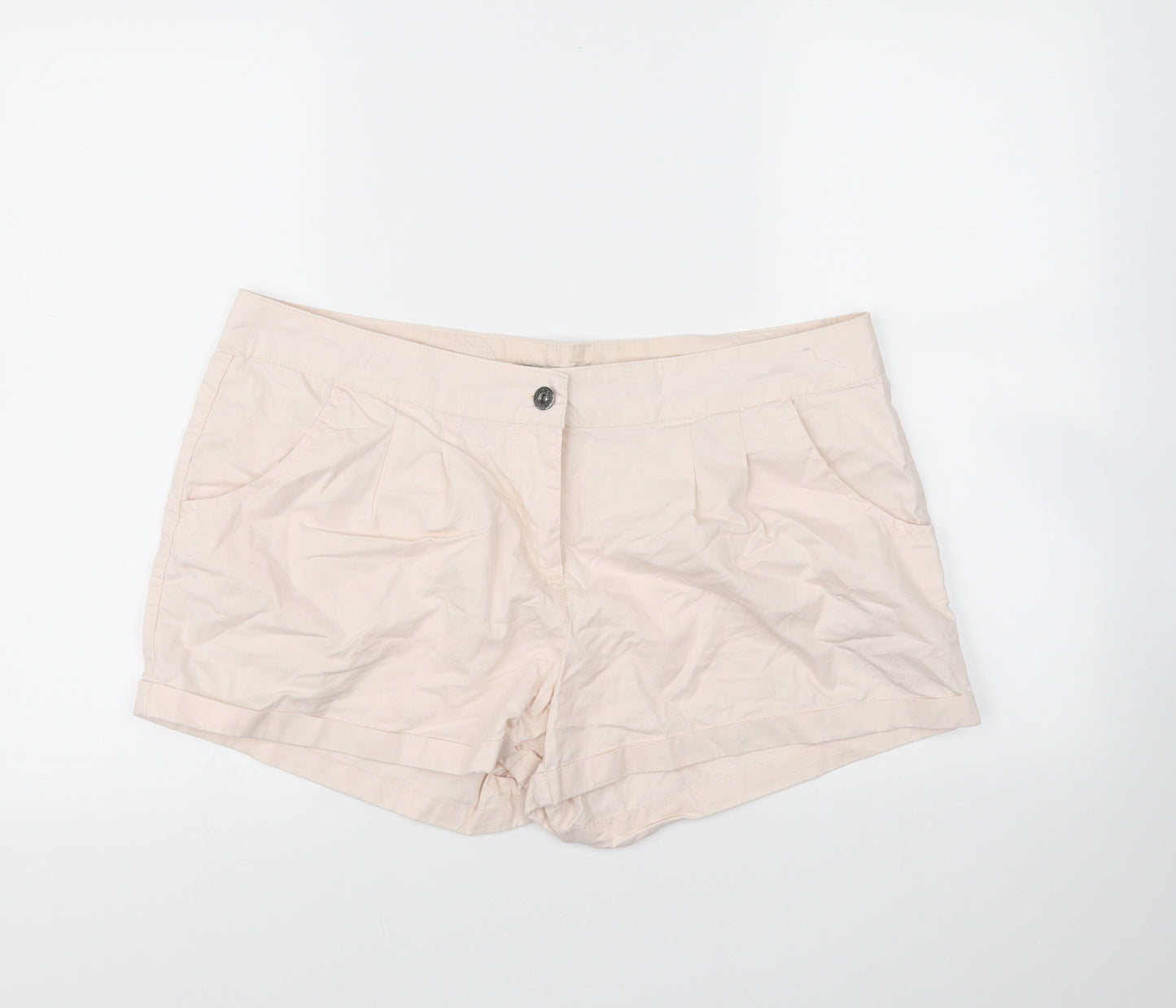 Atmosphere Womens Pink   Cut-Off Shorts Size 16