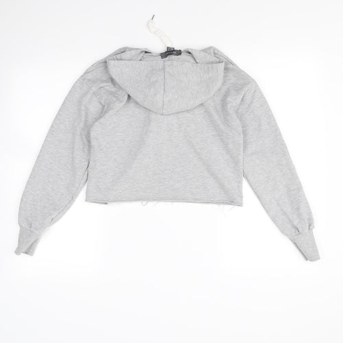 Primark Womens Grey   Pullover Hoodie Size 4