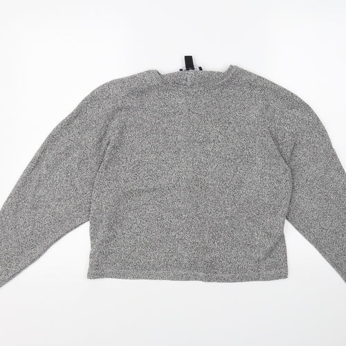 New Look Womens Grey   Pullover Jumper Size S