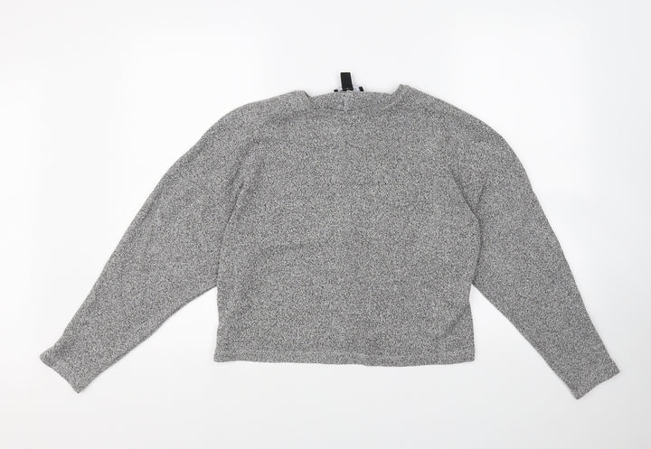 New Look Womens Grey   Pullover Jumper Size S