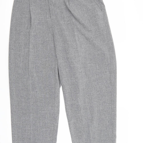 Light before Dark Womens Grey   Cropped Trousers Size M L25 in