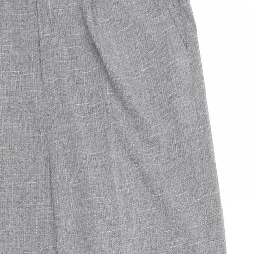 Light before Dark Womens Grey   Cropped Trousers Size M L25 in