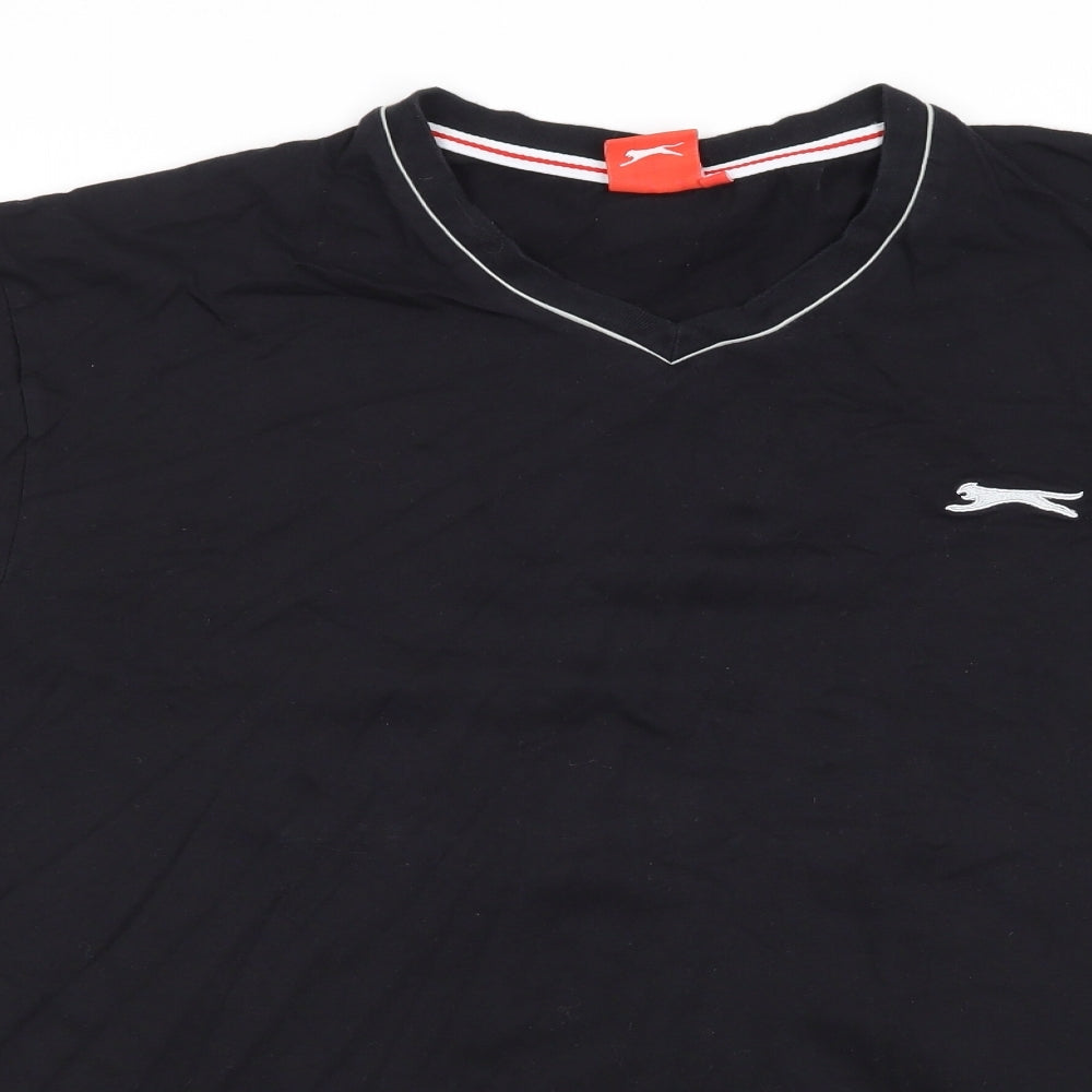 Slazenger Mens Black    T-Shirt Size 2XL