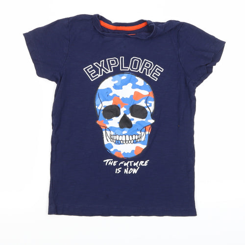 Urban Dept Boys Blue   Basic T-Shirt Size 8 Years