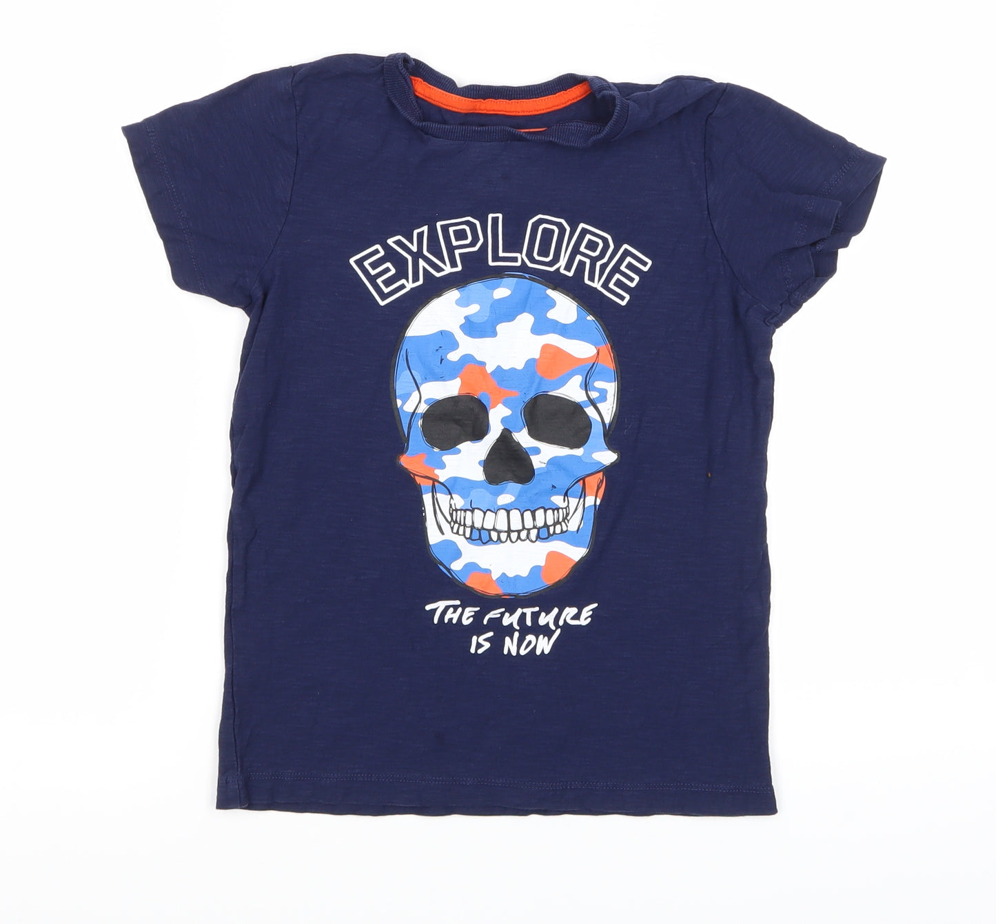 Urban Dept Boys Blue   Basic T-Shirt Size 8 Years