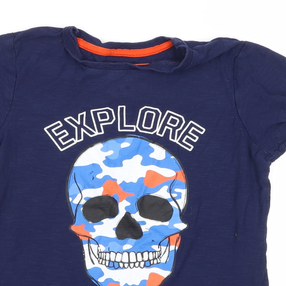 Urban Dept Boys Blue   Basic T-Shirt Size 8 Years