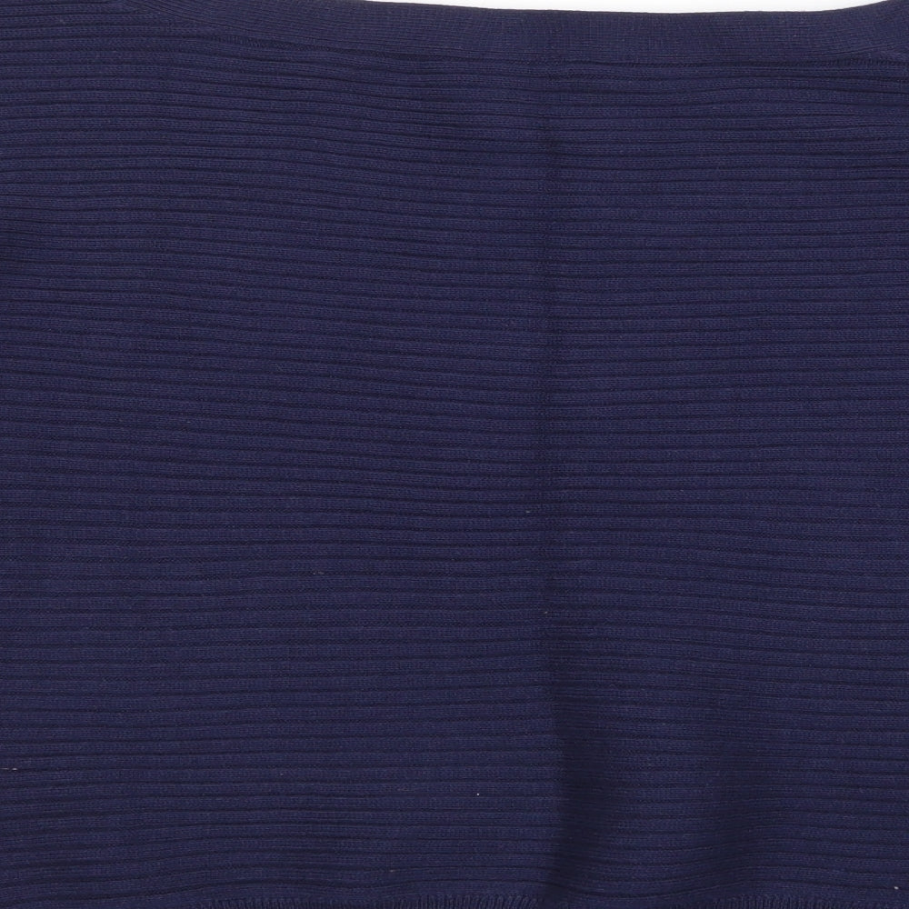 Gap Womens Blue Striped  Pullover Jumper Size M