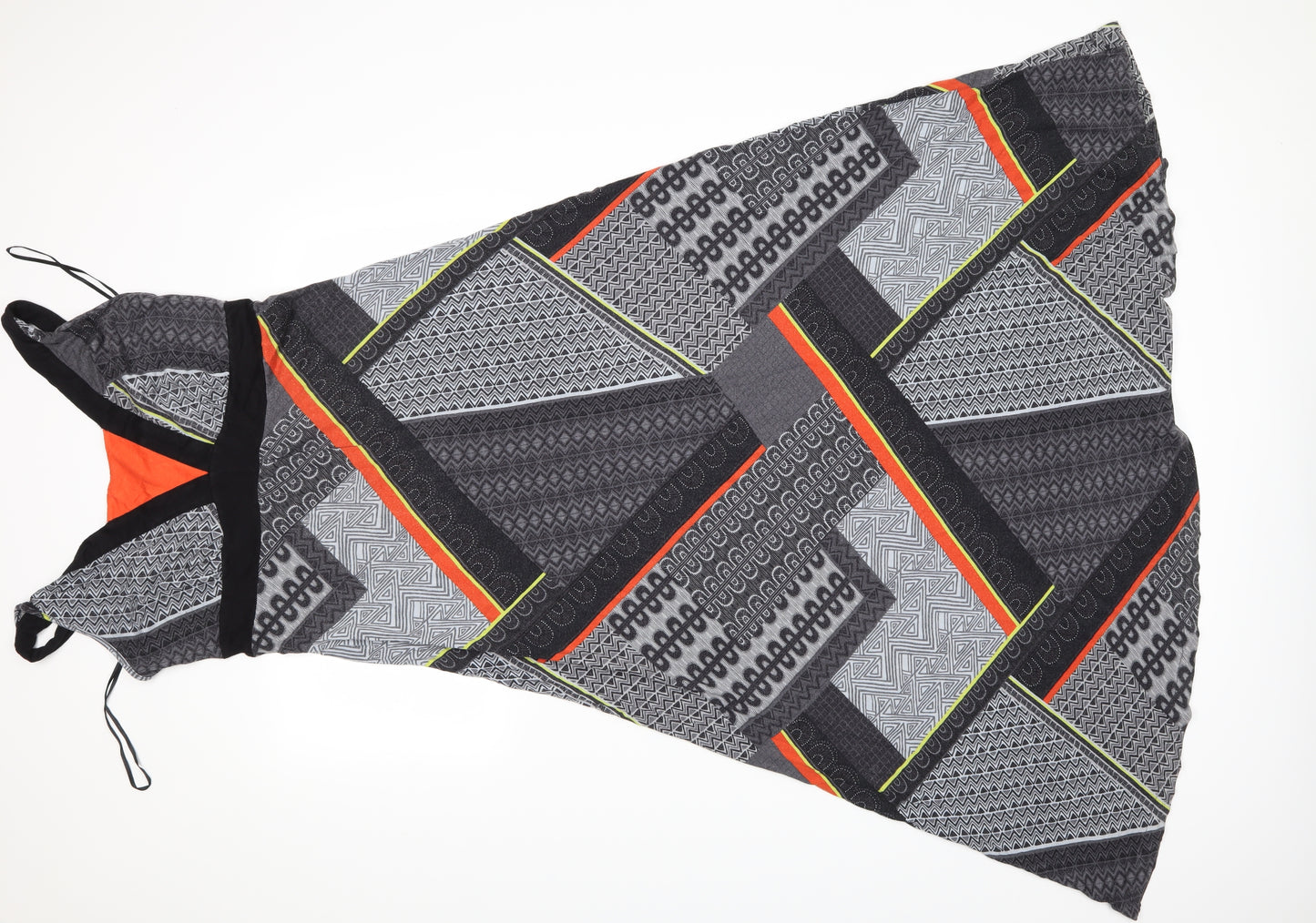 George Womens Multicoloured Geometric  A-Line  Size 14