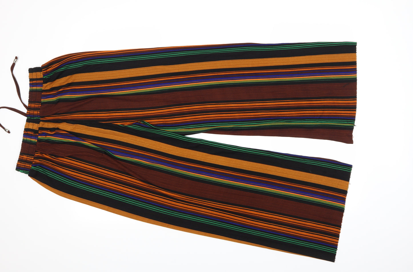 Preworn Womens Multicoloured Striped  Capri Trousers  L26 in