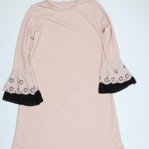 Preworn Womens Pink   Jumper Dress