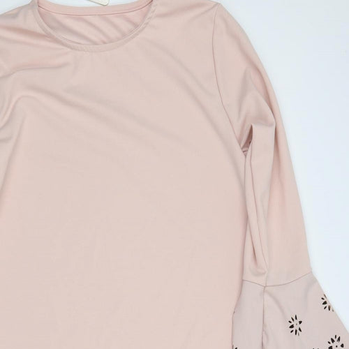 Preworn Womens Pink   Jumper Dress