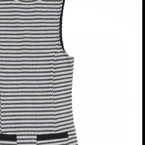 Miss Selfridge Womens Multicoloured Striped  Tank Dress  Size 10
