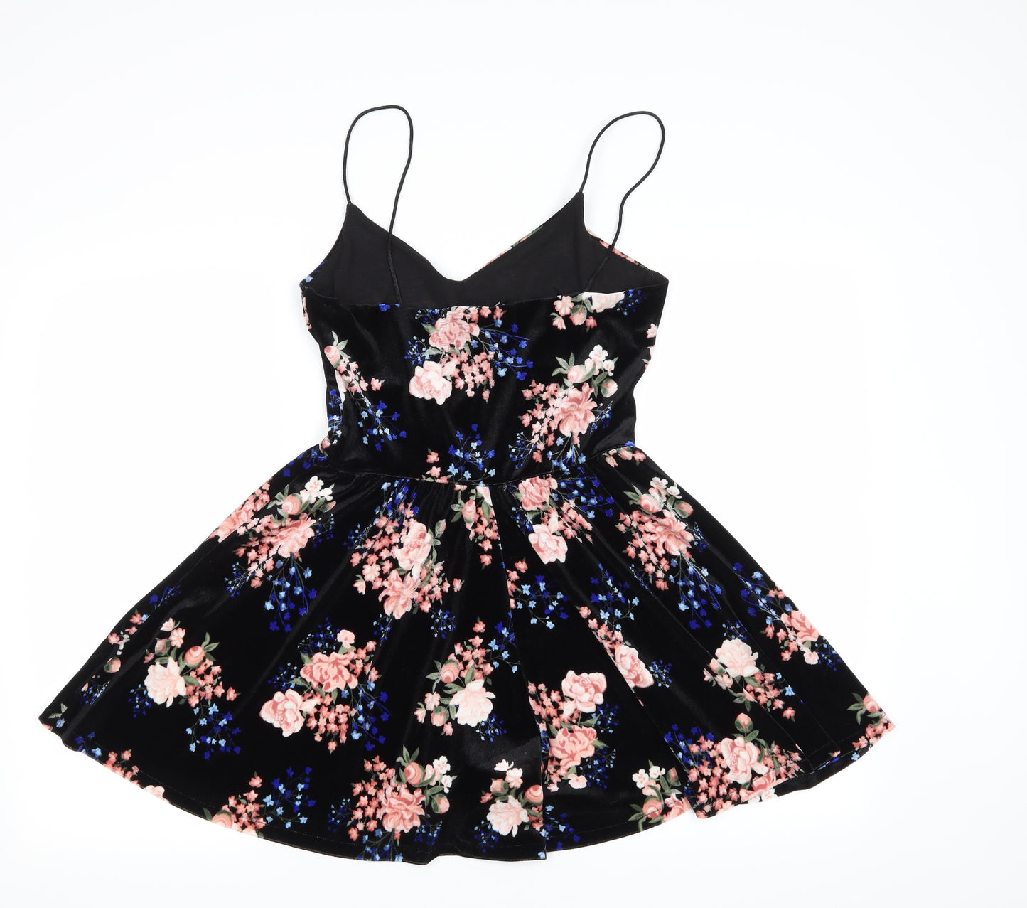 Divided Womens Multicoloured Floral  Shorts One-Piece Size 10  - Dress/shorts combo