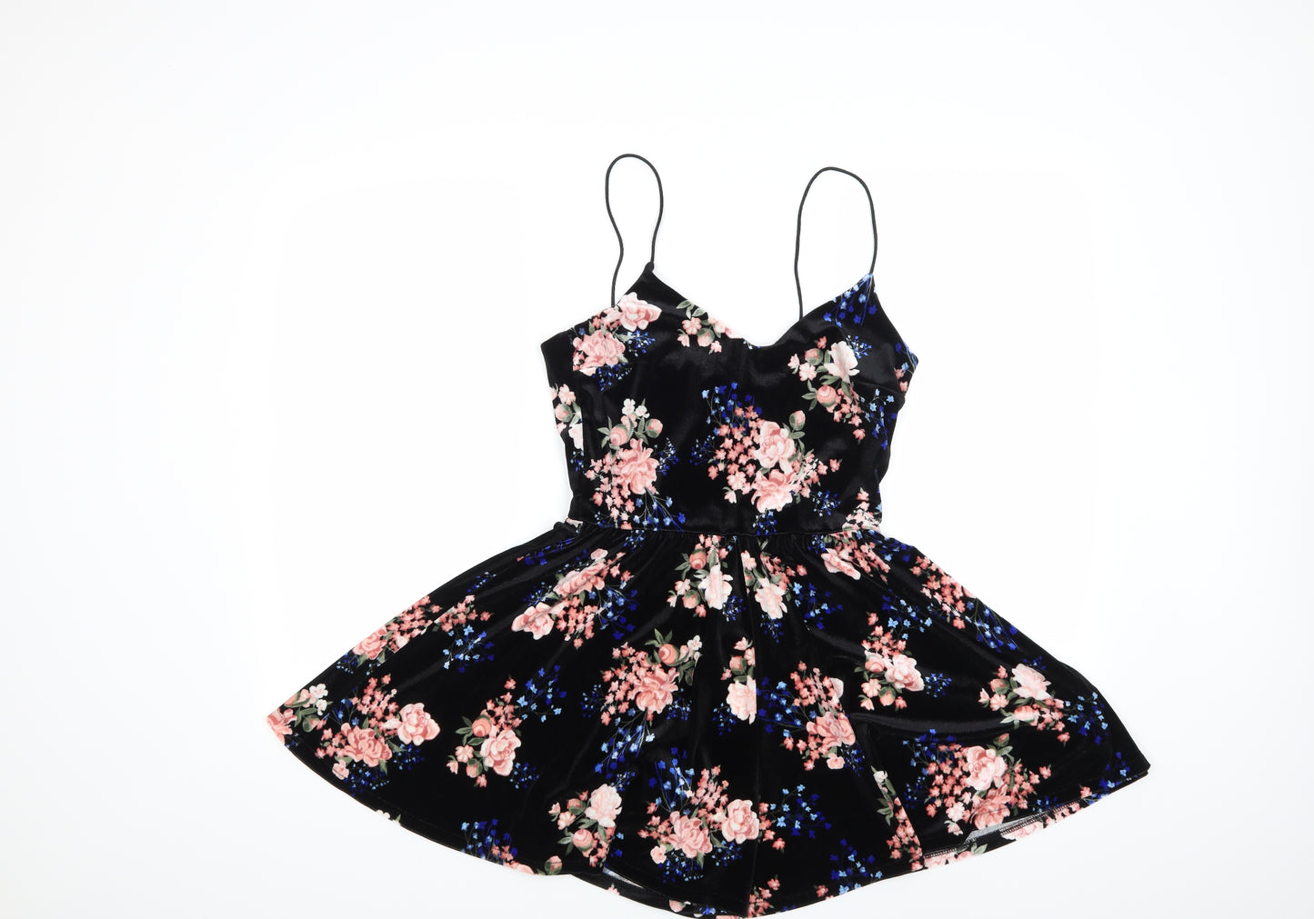 Divided Womens Multicoloured Floral  Shorts One-Piece Size 10  - Dress/shorts combo