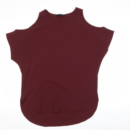 New Look Womens Red   Basic Blouse Size 8
