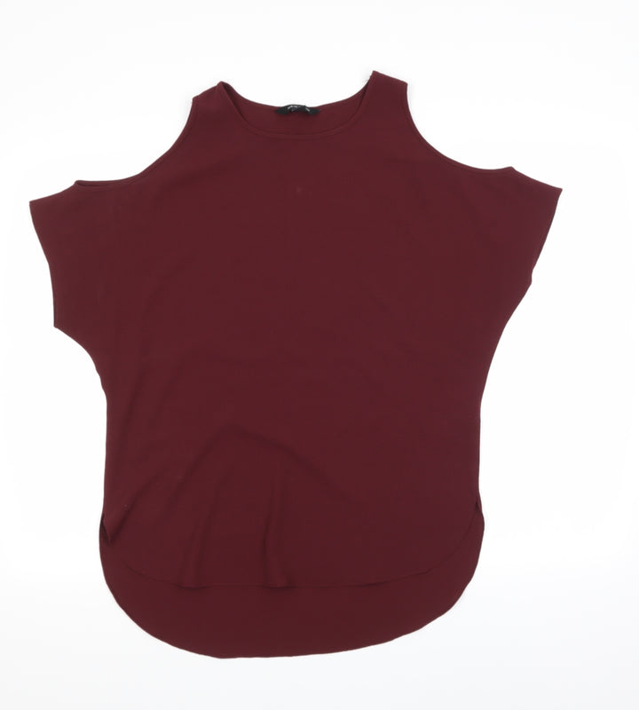 New Look Womens Red   Basic Blouse Size 8