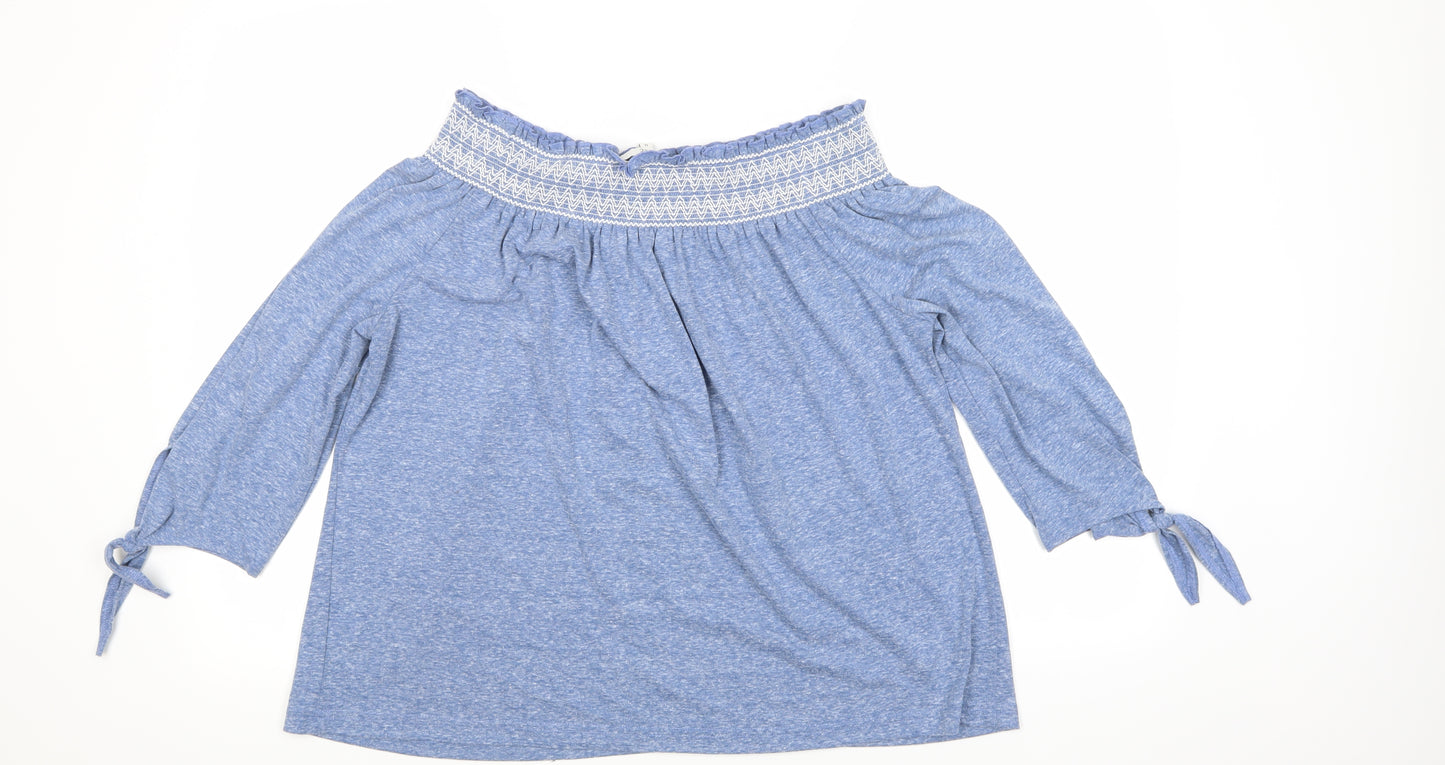 NEXT Womens Blue   Basic Blouse Size 12