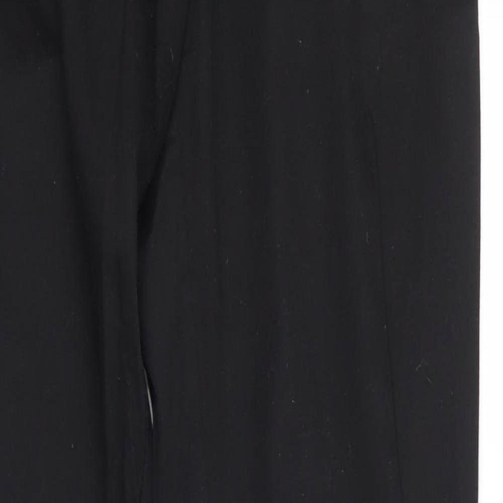 H&M Womens Black   Trousers  Size 10 L26 in