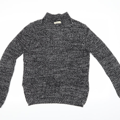 Papaya Womens Black   Pullover Jumper Size S