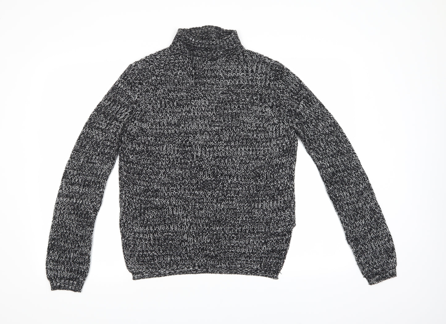 Papaya Womens Black   Pullover Jumper Size S
