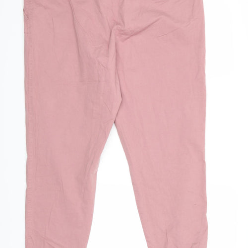 TU Womens Pink   Trousers  Size 18 L27 in
