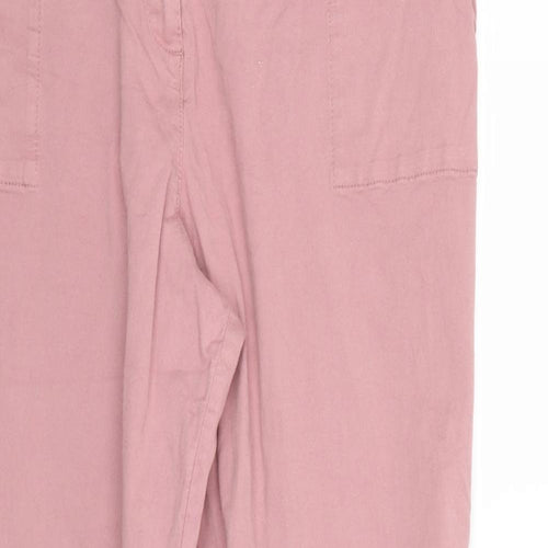 TU Womens Pink   Trousers  Size 18 L27 in