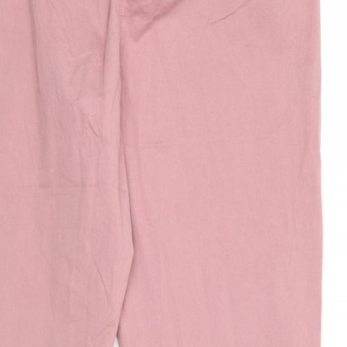 TU Womens Pink   Trousers  Size 18 L27 in