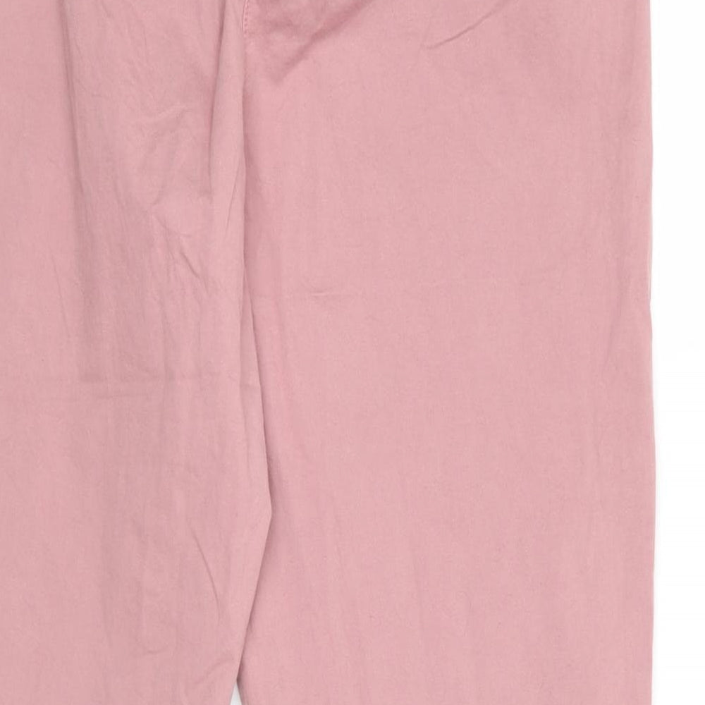 TU Womens Pink   Trousers  Size 18 L27 in