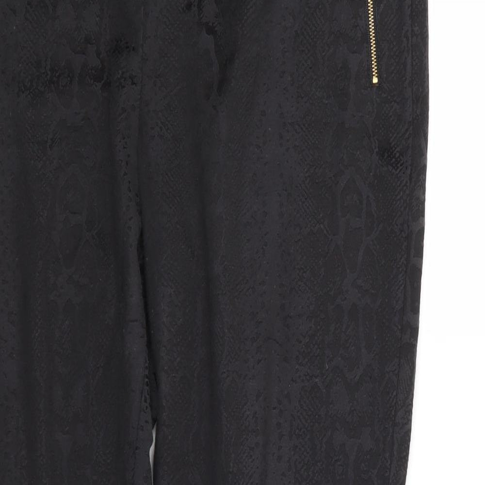 George Womens  Animal Print  Trousers  Size 16 L27 in