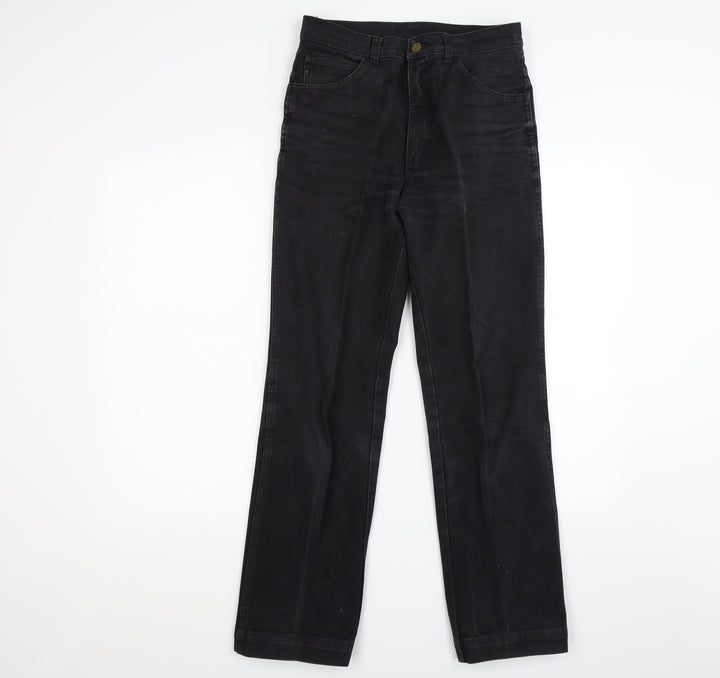 nico Womens Black  Denim Straight Jeans Size M L32 in