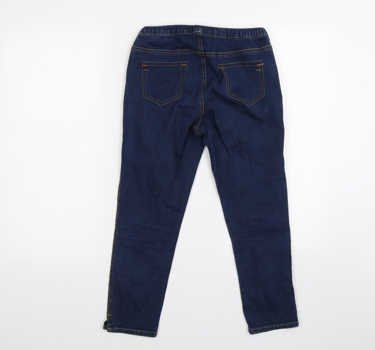 Cherokee Womens Blue  Denim Cropped Jeans Size 8 L21 in