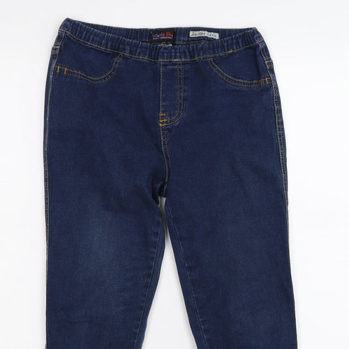 Cherokee Womens Blue  Denim Cropped Jeans Size 8 L21 in