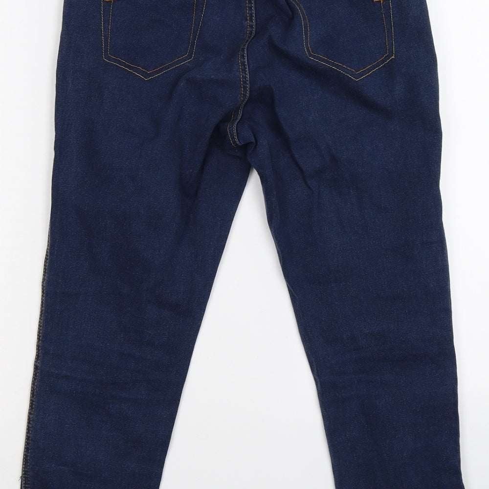 Cherokee Womens Blue  Denim Cropped Jeans Size 8 L21 in