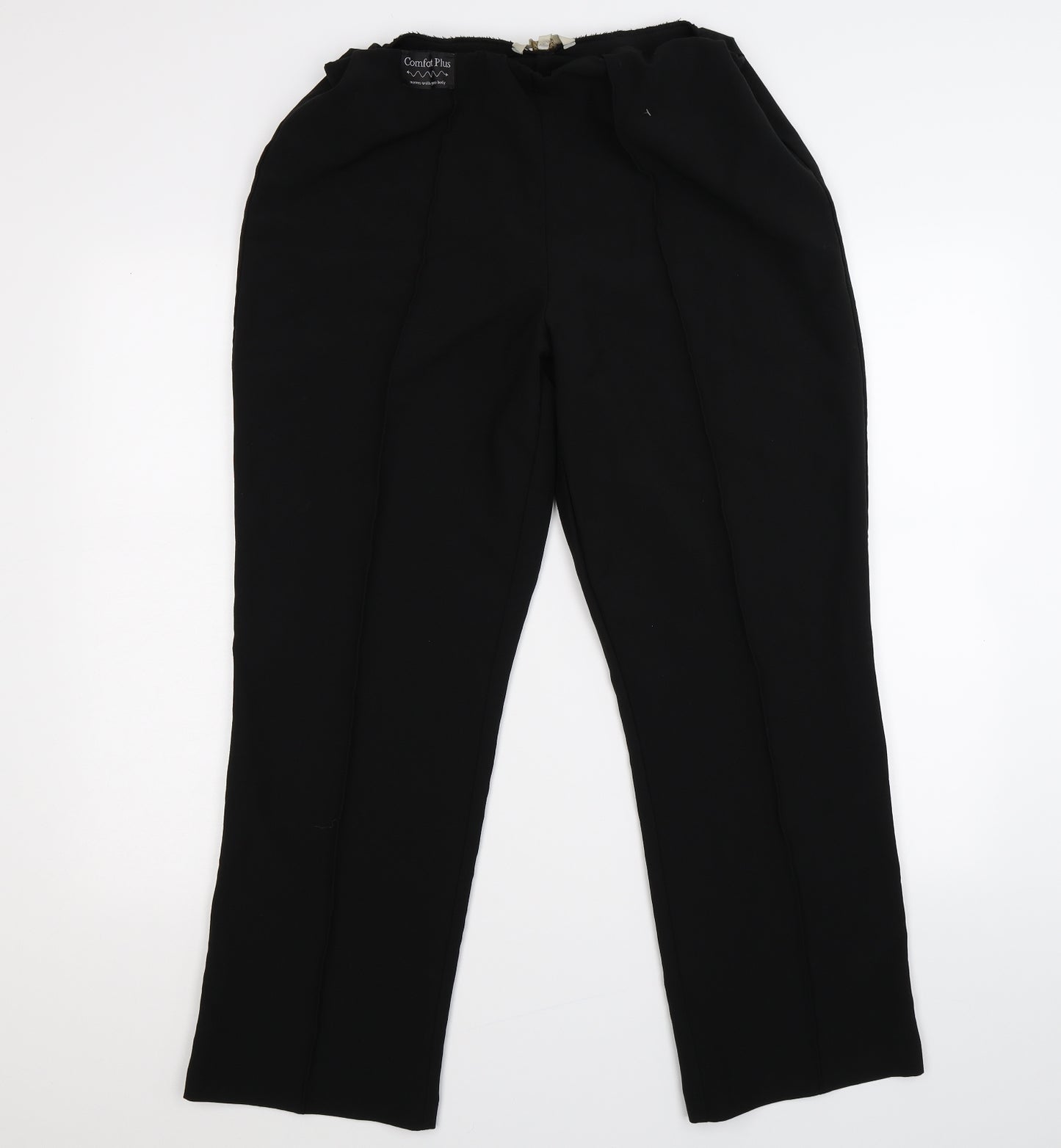 viva vi Womens Black   Dress Pants Trousers Size 16 L27 in - Slimming