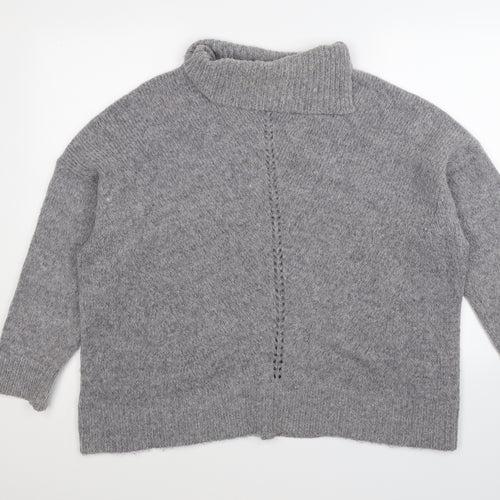 Anthology Womens Grey  Knit Pullover Jumper Size 20