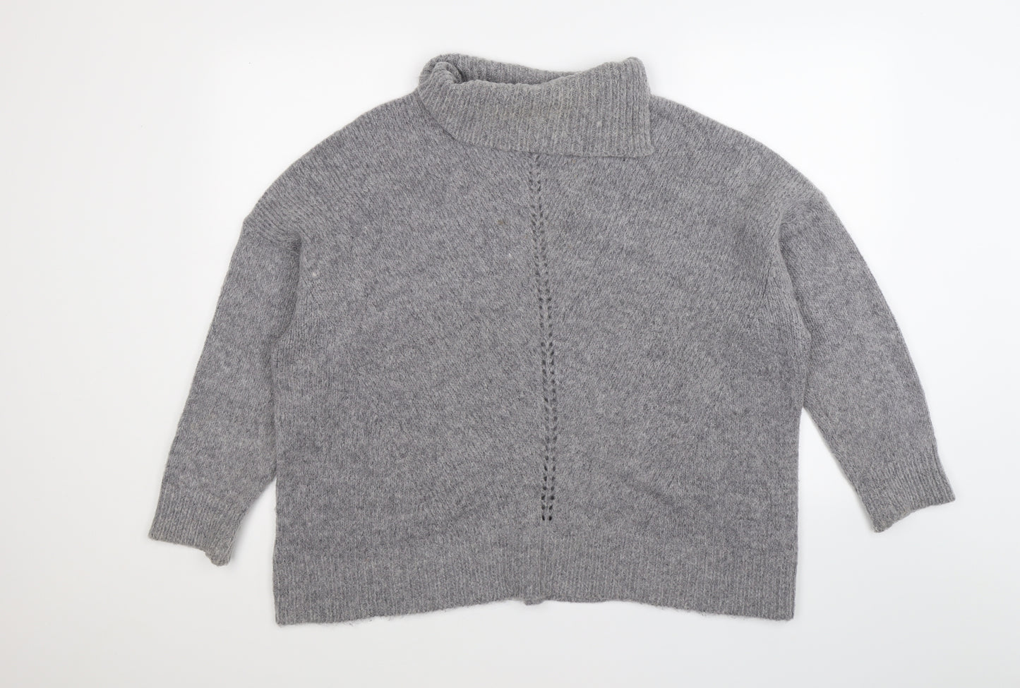 Anthology Womens Grey  Knit Pullover Jumper Size 20