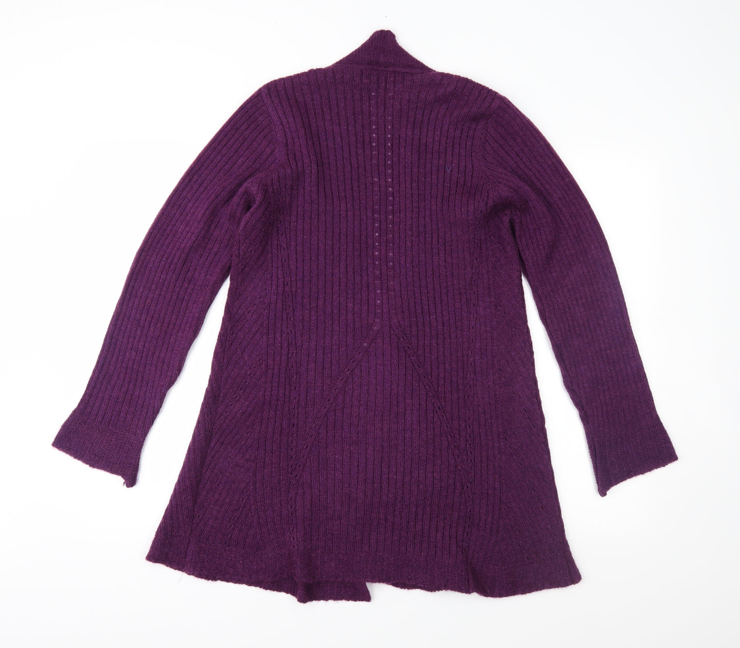Per Una Womens Purple  Knit Cardigan Jumper Size 14
