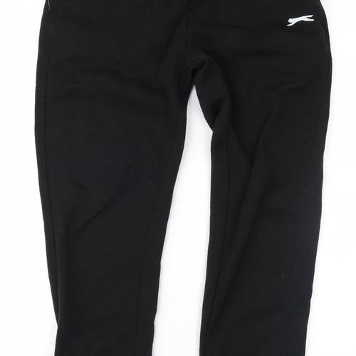 Slazenger Boys Black   Jogger Trousers Size 13 Years