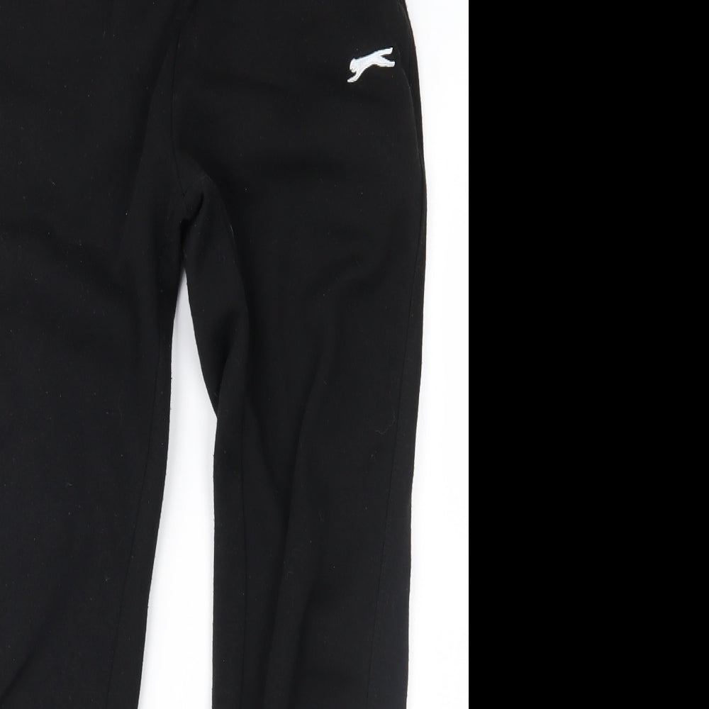 Slazenger Boys Black   Jogger Trousers Size 13 Years