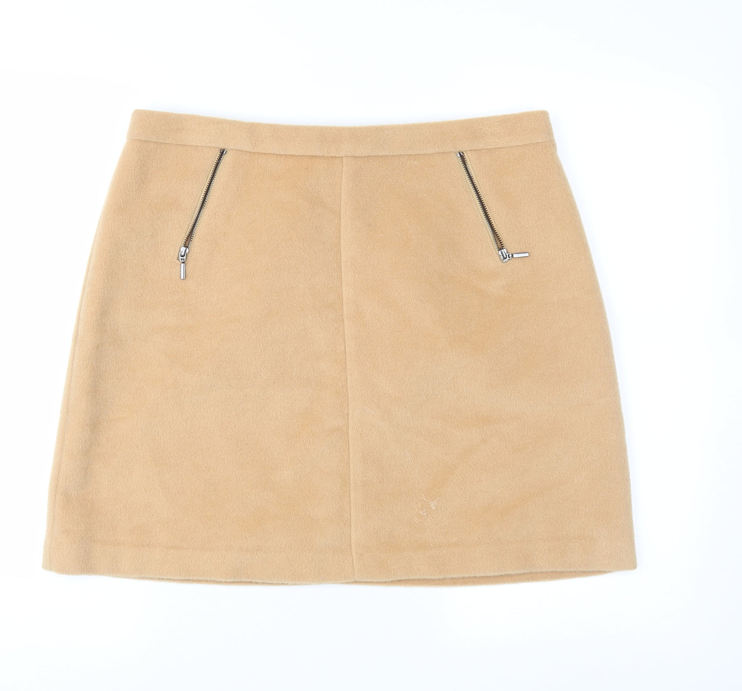 Marks and Spencer Womens Brown   Straight & Pencil Skirt Size 16